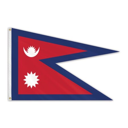 Nepal Outdoor Nylon Flag 5'x8'